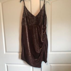NWT forever 21 velvet dress